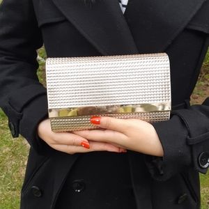 Aldo Gold Clutch